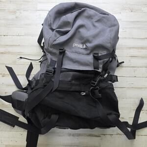 Coleman Peak 1 Backpack Internal Frame Hiking Green/Black  Hip Belt